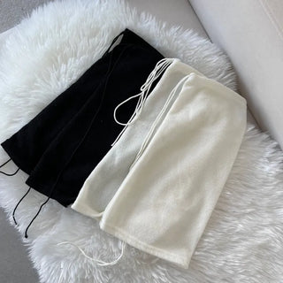 String Bootcut Leg Warmers Boot Y2K Unique Hip