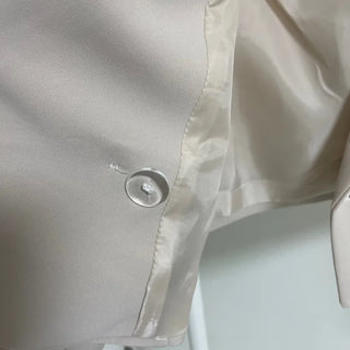 Romance Double-Button Crop Jacket and Tulip Mini Skirt