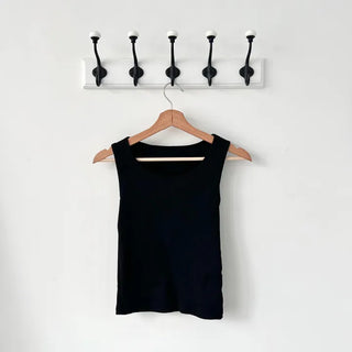 Stretchy Daily Sleeveless & Crop Top Set Long