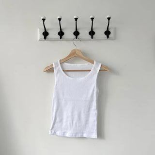 Stretchy Daily Sleeveless & Crop Top Set Long