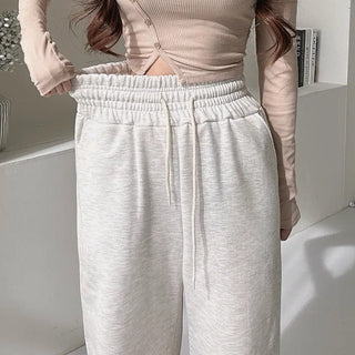 Belly Fat Elimination Elastic Waist Training Pants Wide