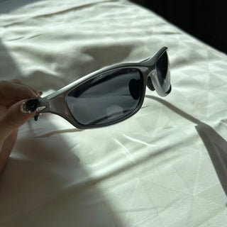 Futurism Future Eyewear Sunglasses y2k Silver Photo Shoot