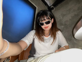 Futurism Future Eyewear Sunglasses y2k Silver Photo Shoot