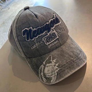 Damaged Ball Cap Vintage Hat Small Head Baseball