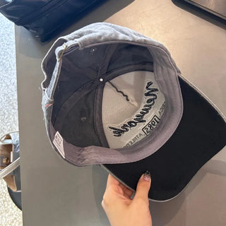 Damaged Ball Cap Vintage Hat Small Head Baseball