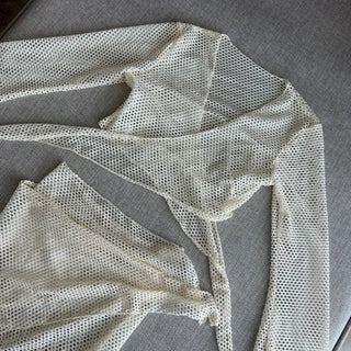 Perforated Mesh Cover-up Bikini Underboob Sexy Glam Fit