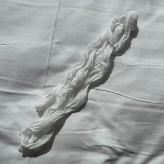 Wrinkle Layered See-Through Scarf Muffler