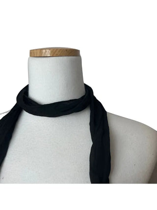 Wrinkle Layered See-Through Scarf Muffler