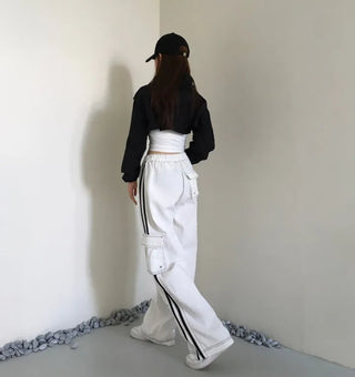 Gorpcore Crop Windbreaker Sleeveless Set Look Transitional Unique