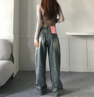 Unique Shirring Strap Long-Sleeved Long Sleeve T-shirt Tee