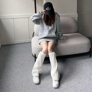 String Bootcut Leg Warmer Boot Y2K Unique Hip