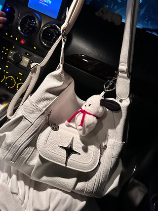 Bling Two Way Pocket Bag Two-Way y2k Shoulder