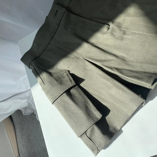 Hip Cargo Skirt Skorts Pocket Mini