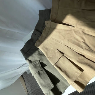Hip Cargo Skirt Skorts Pocket Mini