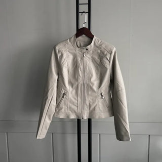 Vintage Slim Fit Rider Jacket Rock Chic Leather