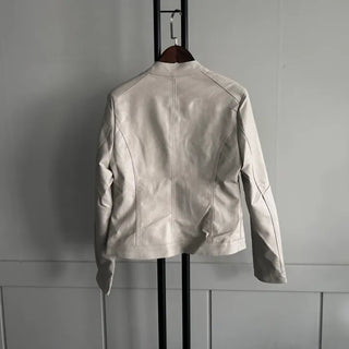 Vintage Slim Fit Rider Jacket Rock Chic Leather