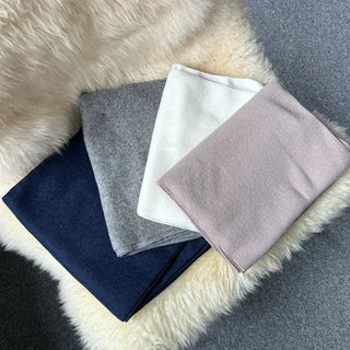 Candy muffler lightweight knit scarf