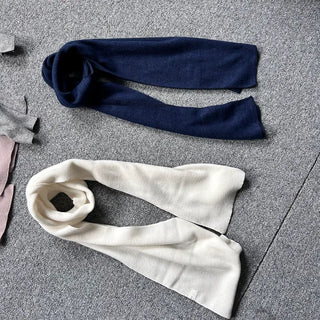 Candy muffler lightweight knit scarf