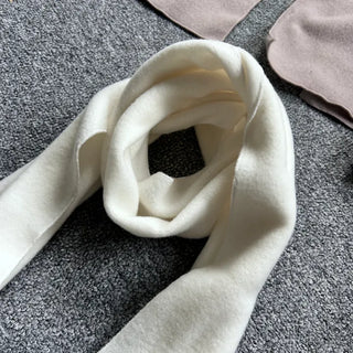 Candy muffler lightweight knit scarf