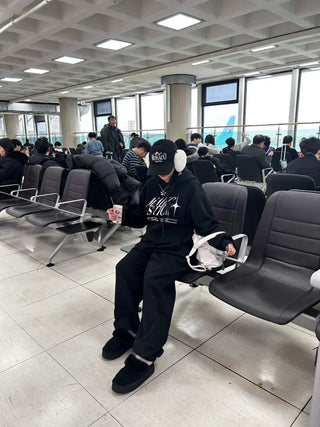 Daily Fleece-lined Wide Pants Jogger Training Tracksuit Basic