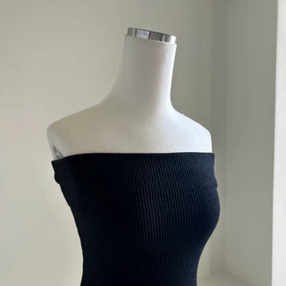 Spandex Ribbed Tube Top Sleeveless Layered Summer Vacation