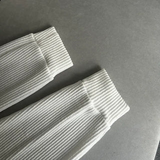 Long Leg Bootcut Warmers Knee Socks Ribbed Unique