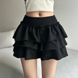 Low Tier Skorts Skirt Low-Rise Balletcore Look Lovely