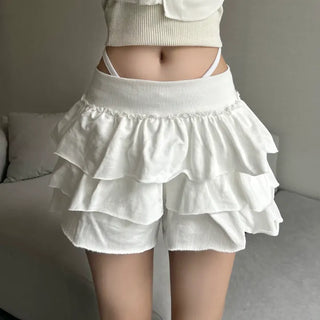 Low Tier Skorts Skirt Low-Rise Balletcore Look Lovely