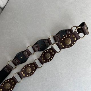 Bohemian Unique Low Belt Western Brown Accent Fashion
