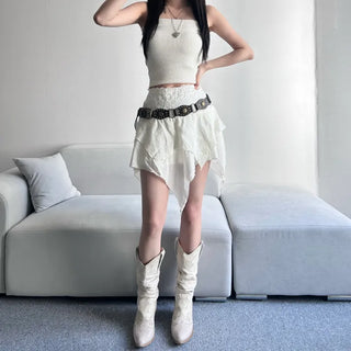 Bohemian Unique Low Belt Western Brown Accent Fashion
