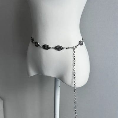 Ethnic Unique Chain Belt Long Statement Item