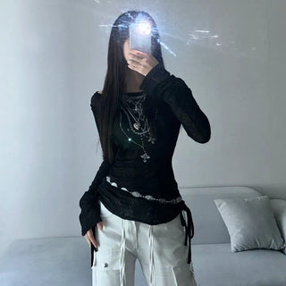 Ethnic Unique Chain Belt Long Statement Item
