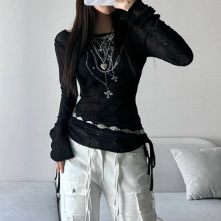Ethnic Unique Chain Belt Long Statement Item