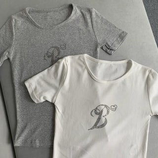 Wing Hotfix Short Sleeve Tee Stretch Basic Y2K