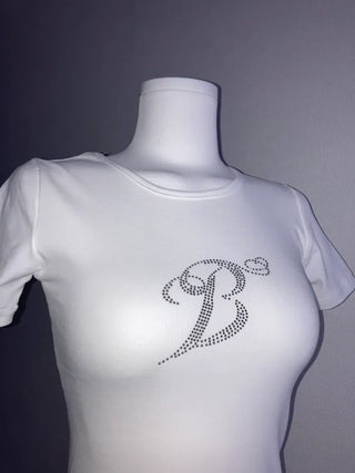 Wing Hotfix Short Sleeve Tee Stretch Basic Y2K