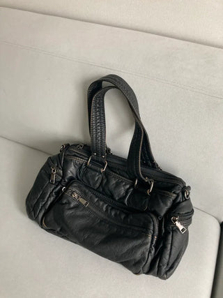 Pocket Vintage Damaged way Shoulder Bag Peddler Daily