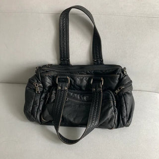 Pocket Vintage Damaged way Shoulder Bag Peddler Daily