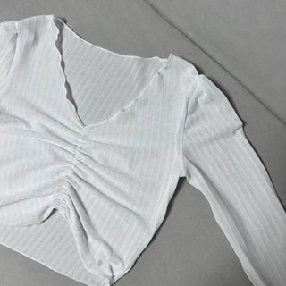 Shirred Cover-up Bikini Super Push-up Two-piece Perfect Shot