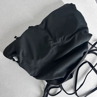Shirred Halter Neck Bikini Top Unique Staycation Pool