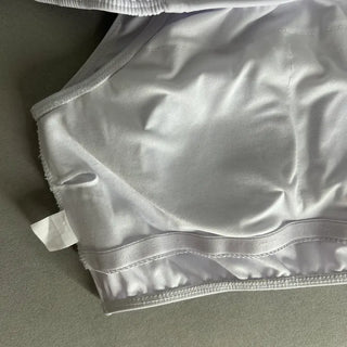 Frill Off-shoulder Shirred Bikini Set Cover-up Swimwear Resort