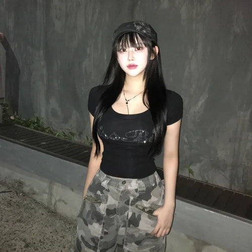 3D Multi-Pocket Military Pants Camo Cargo Wide Unisex