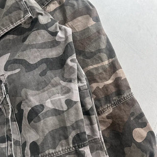3D Multi-Pocket Military Pants Camo Cargo Wide Unisex