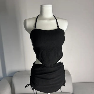 V-Cut Cover-up Bikini Piece Skirt Body Shaping Sexy