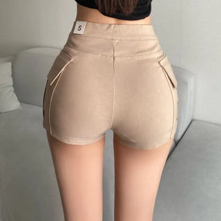 Hip Pocket Cargo Shorts Pants Sexy Glam Dancewear