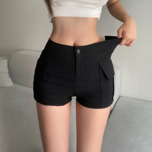 Hip Pocket Cargo Shorts Pants Sexy Glam Dancewear