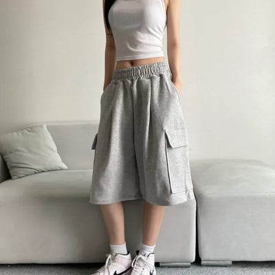 Super High Quality] Cargo Bermuda Pants Training Shorts