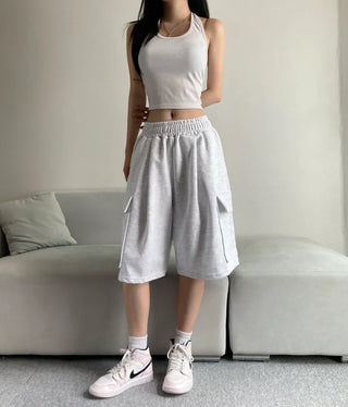 Super High Quality] Cargo Bermuda Pants Training Shorts