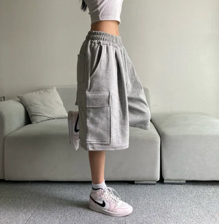 Super High Quality] Cargo Bermuda Pants Training Shorts