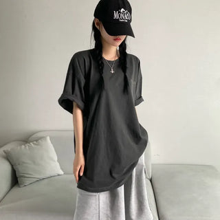 Pigment Lettering Unisex Loose Fit Short Sleeve Oversized