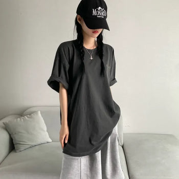 Pigment Lettering Unisex Loose Fit Short Sleeve Oversized
